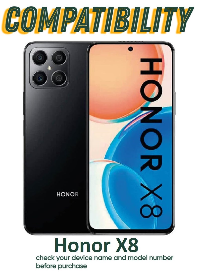 ACLIX 3 Pieces Antistatic ESD Dustproof Premium Quality High Definition Tempered Glass Screen Protector Designed For Honor X8 - Image 3