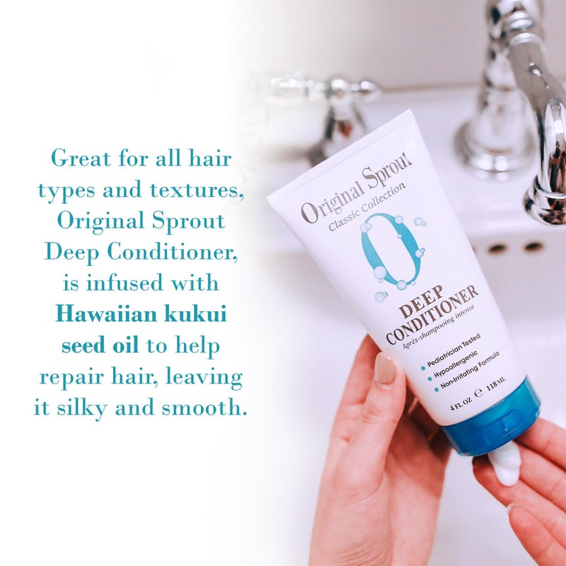 Original Sprout Deep Conditioner for All Hair Types, Vegan Conditioner, 32 oz. Bottle - Image 5
