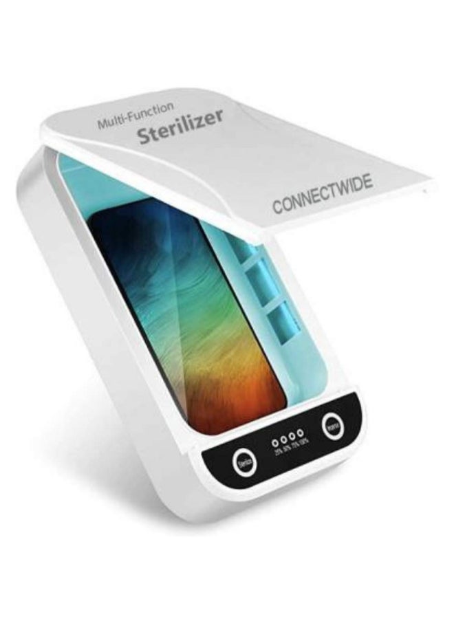 CONNECTWIDE Renewed - UV-C Ultraviolet Light Sterilizer Disinfection Box - Portable Multifunctional Sterilization Box for Smartphones - Image 2