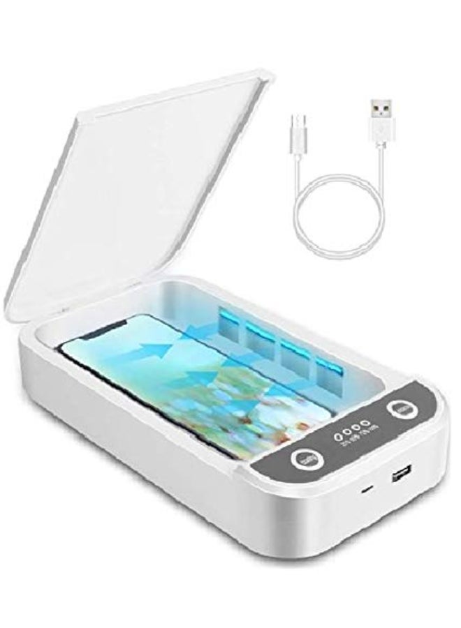 CONNECTWIDE Renewed - UV-C Ultraviolet Light Sterilizer Disinfection Box - Portable Multifunctional Sterilization Box for Smartphones - Image 3