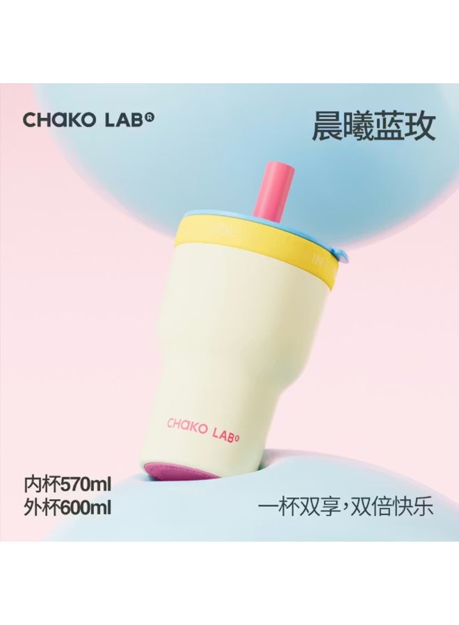 تشاكو لاب كوب بانغبانغ من تشاكولاب | كوب معزول من الستانلس ستيل | كوب حراري للمشروبات الساخنة والباردة للقهوة والشاي والاستخدام اليومي - Image 3