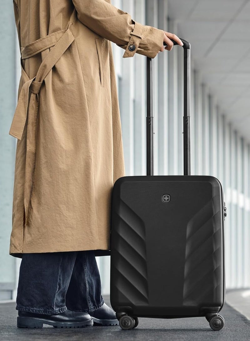 Wenger Motion 54 Cm Hardside Expandable Cabin Luggage Trolley - Black - Image 5