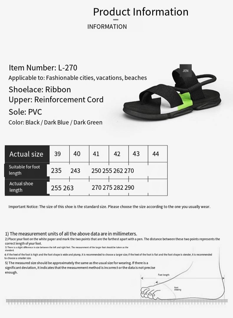 LOULUEN Non Slip Summer Beach Slippers for Home, Travel & Outdoor - Image 3