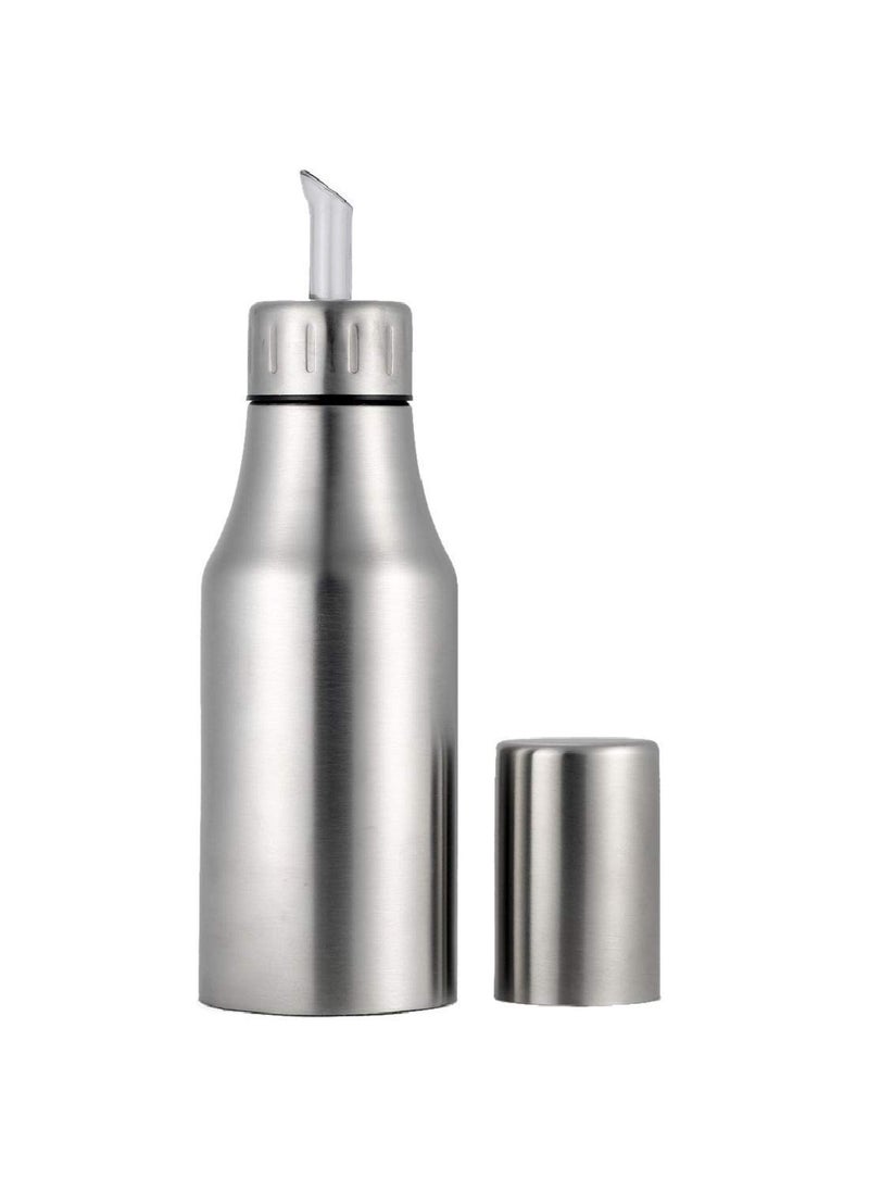 Kmart KHODIYAR Stainless Steel Cooking Oil Dispenser Oil Nozzle Dropper Container Dust Leak Proof Oil Bottle PourerOil Pot with Sharp FinishVinegar Dispenser Set of 1 500 Ml  - Image 1