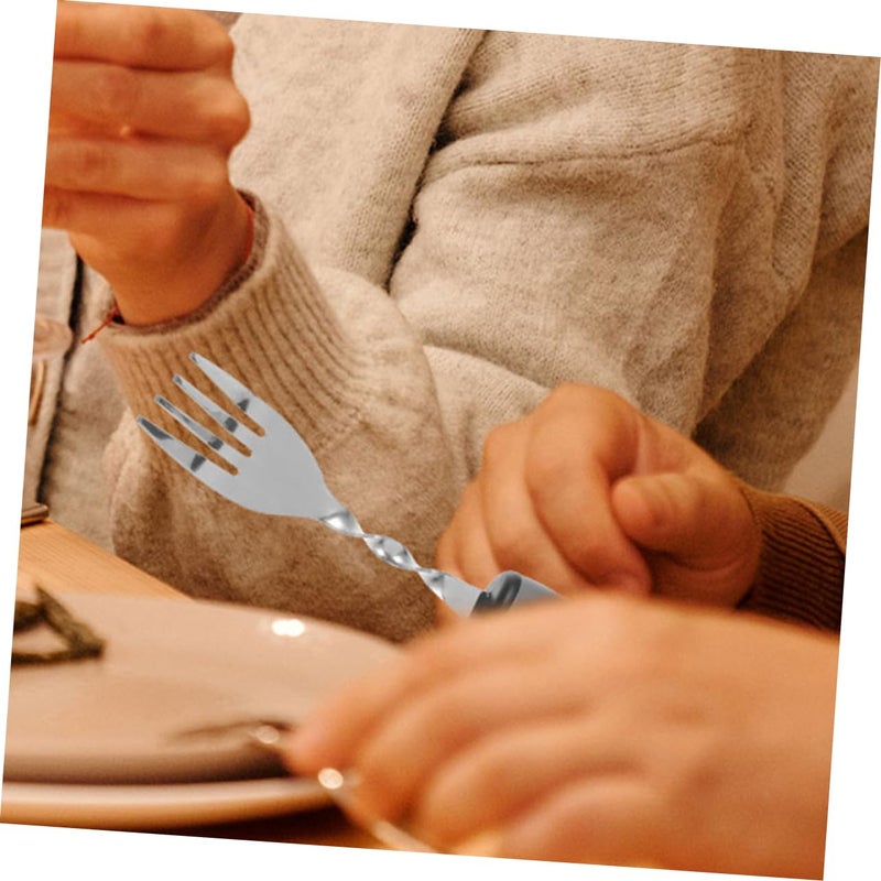Ergonomic Adaptive Eating Utensils Set for Elderly and Disabled with Non Slip Grip Easy to Carry - Image 4