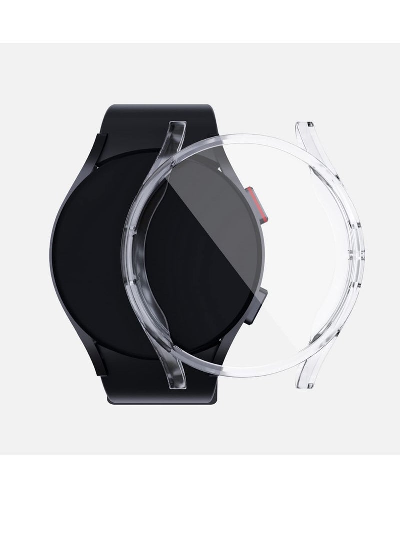 TPU Case Cover for Samsung Galaxy Watch 5 40mm Watch5 Protector Shell Plating All Inclusive Silicone Screen Protection Frame - Image 1