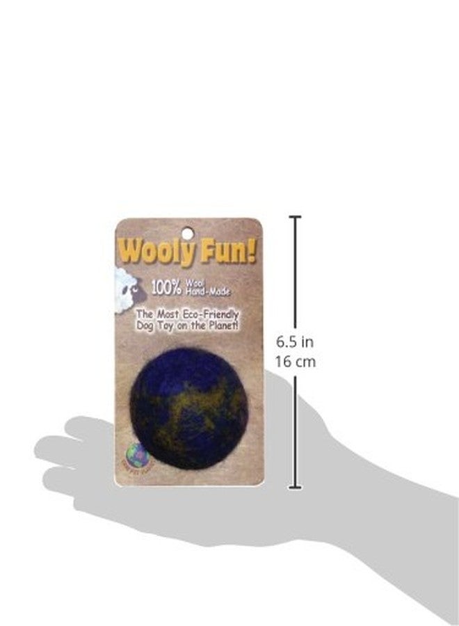 One Pet Planet لعبة كرة صوفية ممتعة للكلاب من ون بيت بلانيت 86003، مقاس 2 بوصة - Image 3