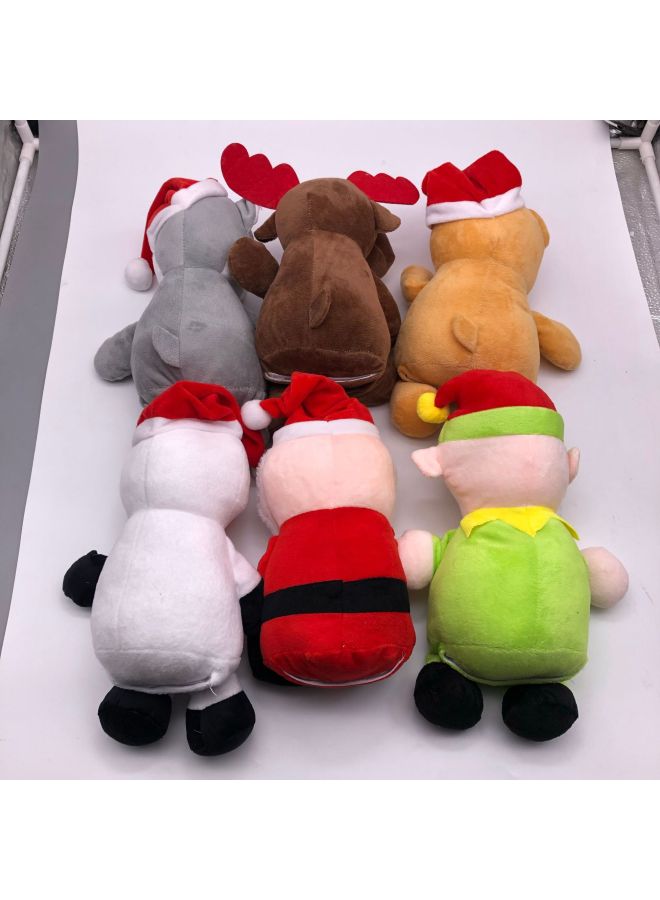 Children Series Doll Projection Light With Music Band Recording Doll Accompanying Comfort Toy Light-Color:Green Dwarfs-Specifications:Projection + Music - Image 5