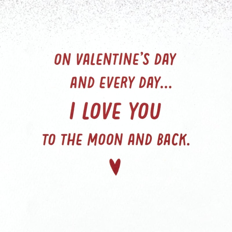 Hallmark Valentine's Day Card for Significant Other - Favorite Place in The Universe, Astronauts - Image 3