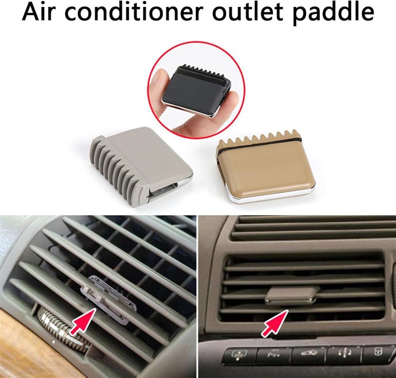 DEMULAX Car AC Air Vent Outlet Tab Repair Kit for Mercedes-Benz S300 - Image 4