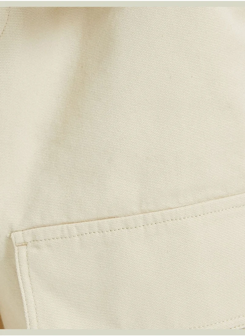 KOTON Buttoned Cargo Shorts