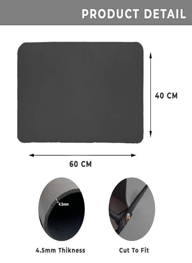 NEXORA Dish Drying Mat for Kitchen Counter with PU Leather Surface and Rubber Backing 60*40 CM - Image 2