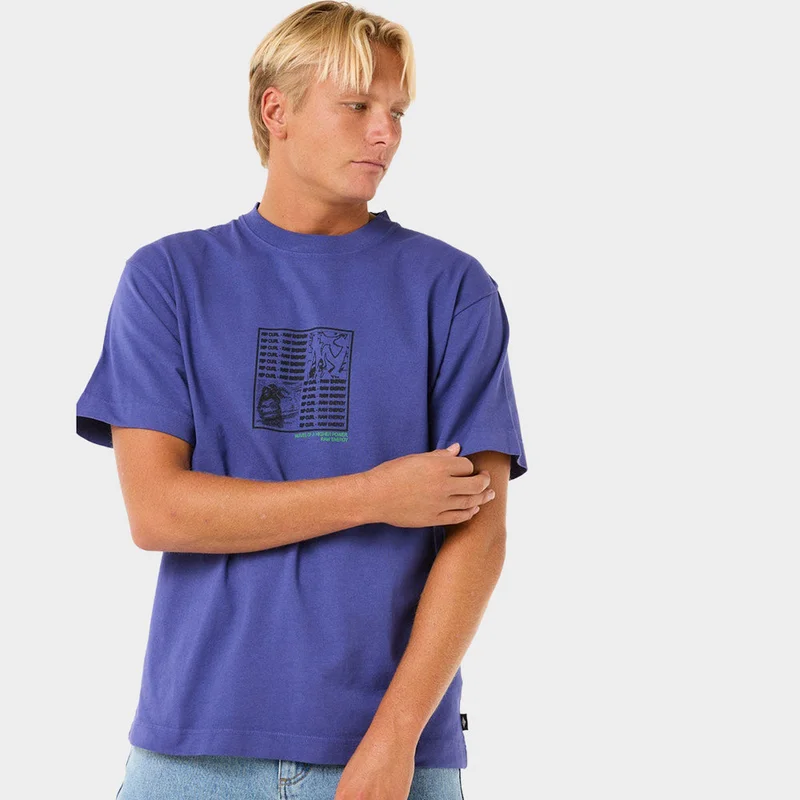 ريب كورل Raw Energy Zine Tee - Men
