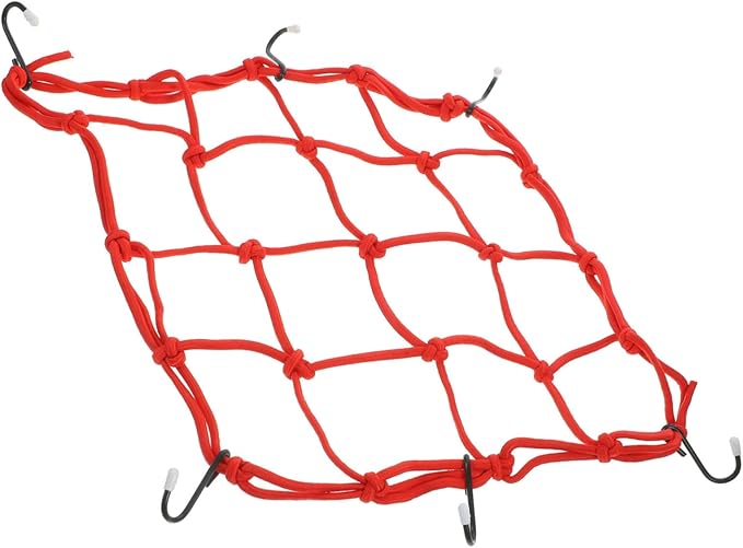 Red Helmet Holder for Hitch Carrier Cargo Net Durable Easy to Install - Image 1