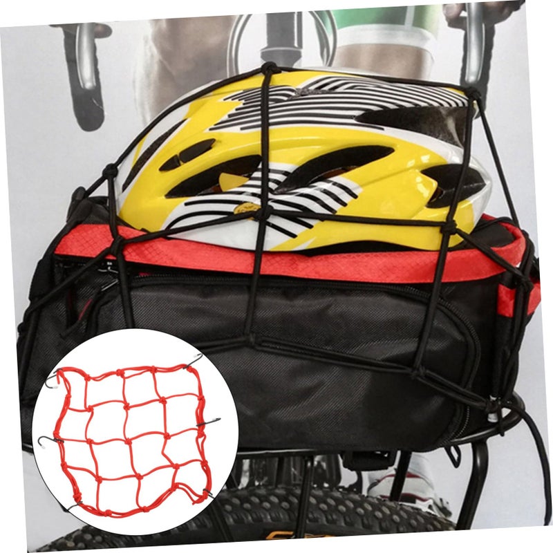 Red Helmet Holder for Hitch Carrier Cargo Net Durable Easy to Install - Image 3