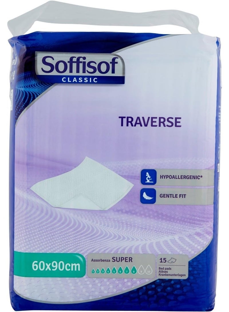 Soffisof Classic Incontinence Pad 8 Drops 60 X 90 15 Pieces - Image 2