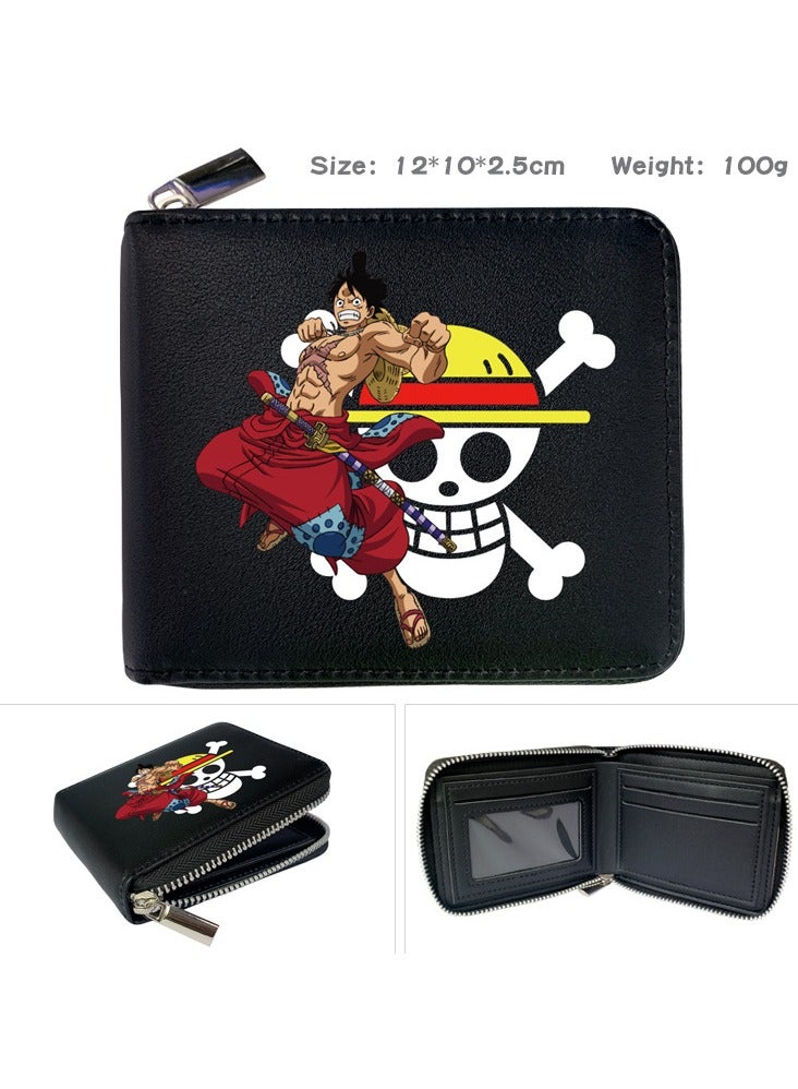 KUYING New ONE PIECE PU Folding Short Portable Wallet  - Image 1