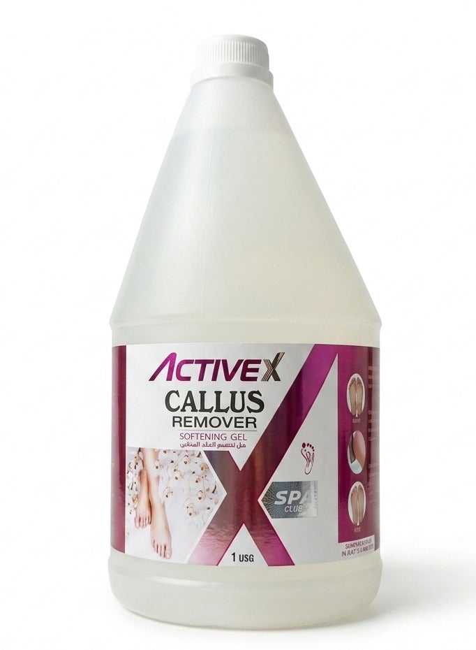 ActiveX Professional Callus Remover Gel for Foot Care and Pedicure Treatments, Softens Hard Skin and Calluses, 1 US Gallon - Image 1