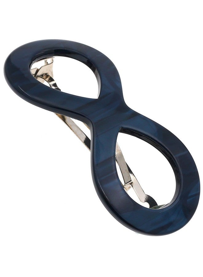 CAMILA Paris Cp3275 French Hair Barrette Clip For Girls Handmade Blue Strong Hold Grip Hair Clips For Women No Slip And Durable Styling Girls Hair Accessories Made In France - Image 1