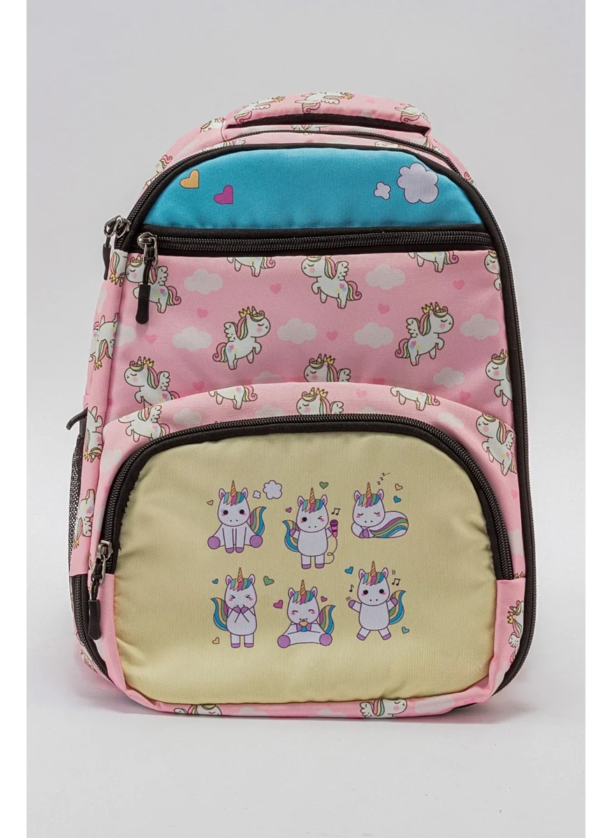 Mnpc Unisex Kids Unicorn School Bag