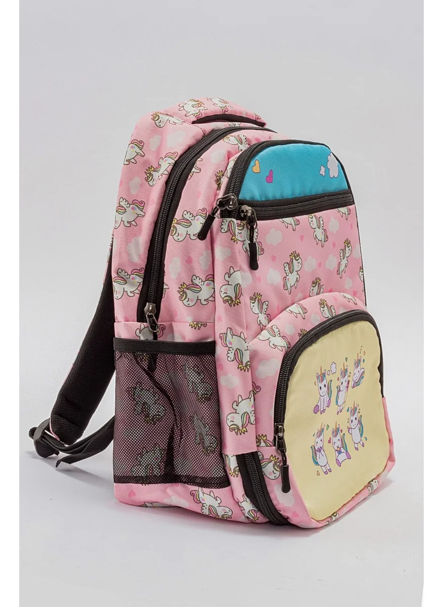 Mnpc Unisex Kids Unicorn School Bag
