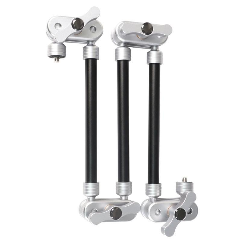 BEXIN TM-7 3 Sections Aluminum Alloy Universal Adjustable Cantilever Bracket Desktop Bed Overhead Overhead Mobile Phone Tablet Universal Support Bracket
