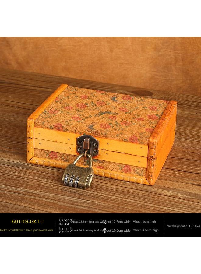 Bluejw New Chinese Jewelry Box Wedding Wooden Storage Box Handmade Old Box Props Storage National Style Crafts - Image 1