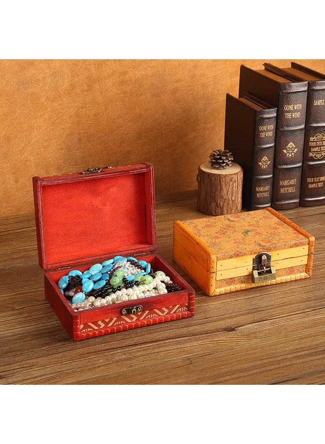 Bluejw New Chinese Jewelry Box Wedding Wooden Storage Box Handmade Old Box Props Storage National Style Crafts - Image 5