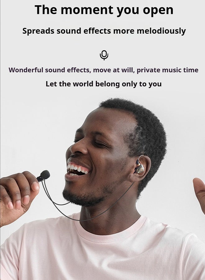 Intelligent Noise Cancelling, Gaming, Sports, Hi-Fi Stereo In-Ear Wired Headphones ,For Samsung Galaxy S20 S21 S22 S23 S24 FE Ultra Apple IPhone 15 Pro Max IPad - (Red)