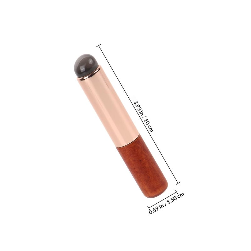 Silicone Lip Brush Cap Lip Balm Applicator Concealer Brush Dustproof Makeup Tool for Travel for Daily Use - Image 2