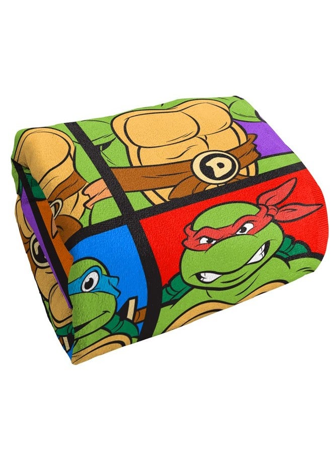 LOGOVISION Teenage Mutant Ninja Turtles TMNT Turtle Tiles Beach Towel, 30"x60" - Image 3