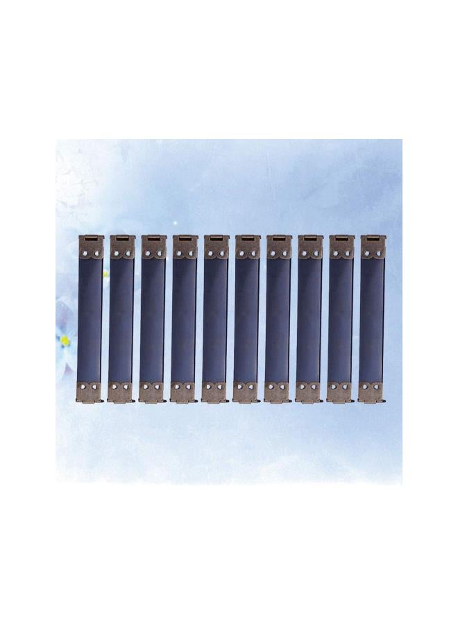 klarako 10PCS Kiss Clasp Bulk Metal Internal Flex Frames Purse Frame Coin Handbag Hinges for Bag Purse  - Image 2