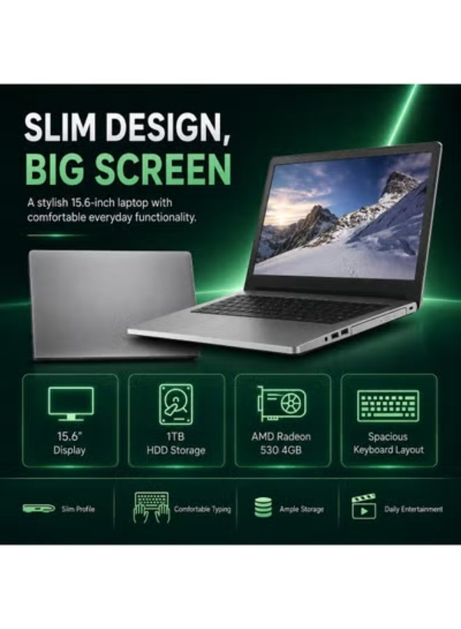 Business Laptop 13.3 Inch Full HD Display, Core i7 Processor, 16GB DDR4 RAM, 512GB SSD, Integrated Graphics, Includes Laptop Bag, Wireless Mouse and Laptop Stand for Work & Study - Image 3