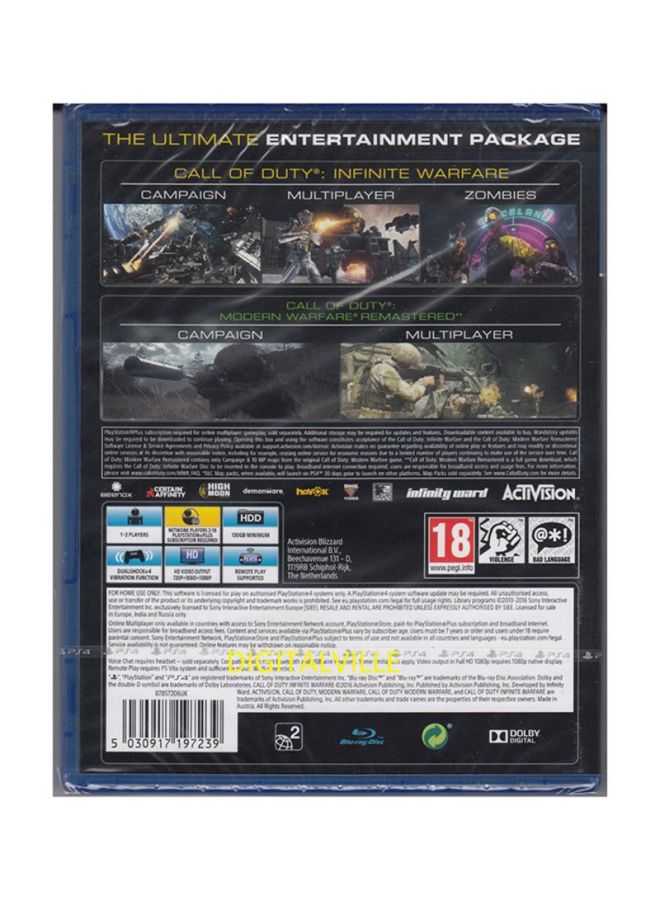 أكتيفجن لعبة Call Of Duty: Infinite Warfare - ( إصدار عالمي) - الأكشن والتصويب - playstation_4_ps4 - Image 2