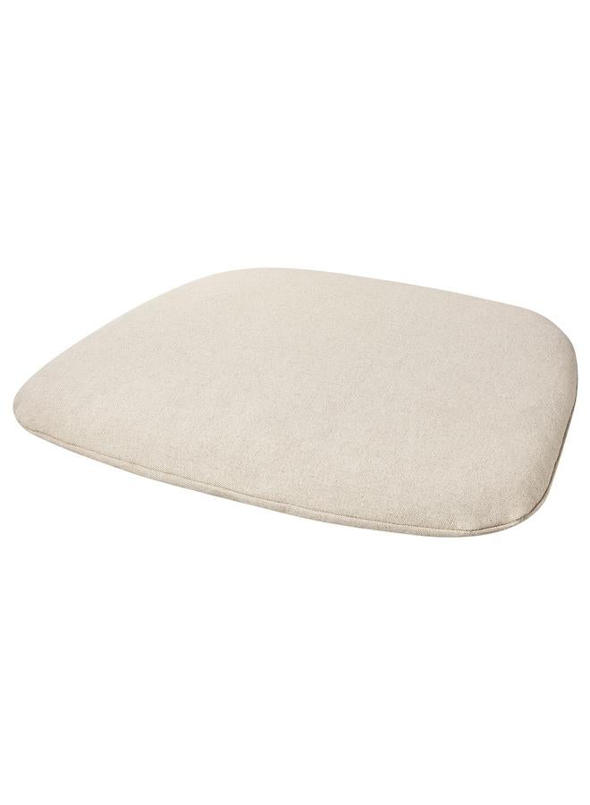 Zaboon Cushion, Risane natural, 52x47 cm - Image 1