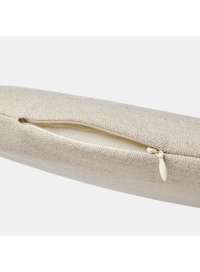 Zaboon Cushion, Risane natural, 52x47 cm - Image 2