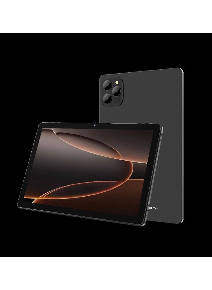 إيرتاب جهاز لوحي ذكي PG02 بشاشة 10.1 بوصة عالية الدقة وبطارية 10000 مللي أمبير في الساعة، أسود - Image 1