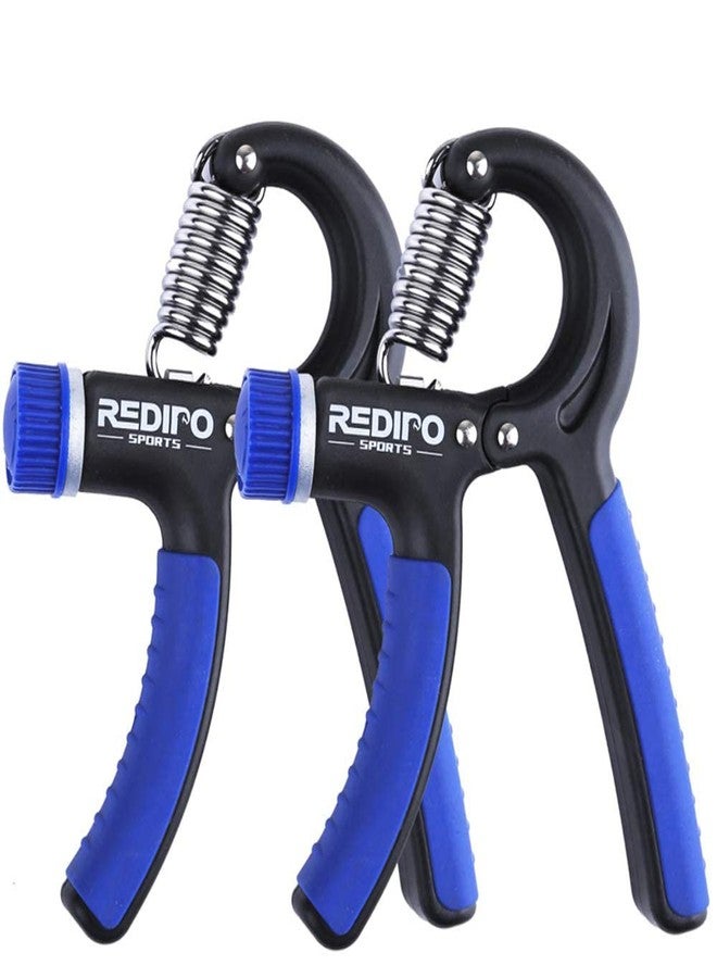 Redipo Hand Grip Strengthener - 2 Pack Forearm Exerciser Adjustable Resistance 20-90lbs Hand Squeezer for Men,Women - Grip Workout and Hand Rehabilitation blue - Image 1