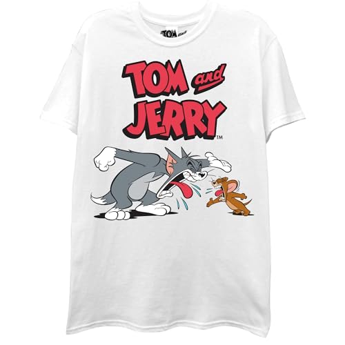 Tom & Jerry Classic Logo Men's Short Sleeve T-Shirt - Image 3