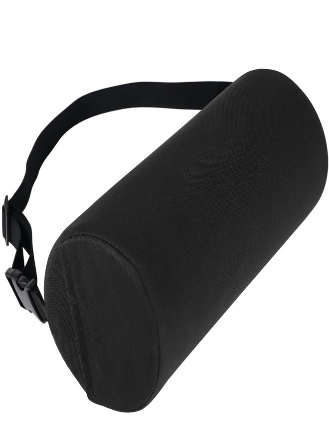 MIDLADE Lumbar Pillow, Lumbar Support Pillow for Office Chair & Car, Have Ajustiable Strap & Washable Cover, 11 Inch Lower Back Support for Office chair, Car, Bed Back Pain Relief & Posture Correction - Image 1