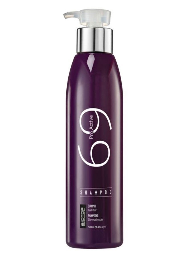 Biotop Professional 69 Pro-Active Hair Shampoo - Frizz Control, Curl Defining & Color Safe Shampoo Made with Coconut Oil, Avocado Oil & Almond Oil - Paraben, SLS & Cruelty-Free Hair Care (11.15oz) - Image 1