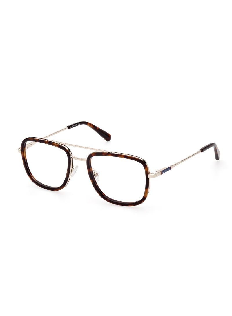GANT Ga3275 Navigator Metal Frames For Men Size 52, Dark Havana - Image 1