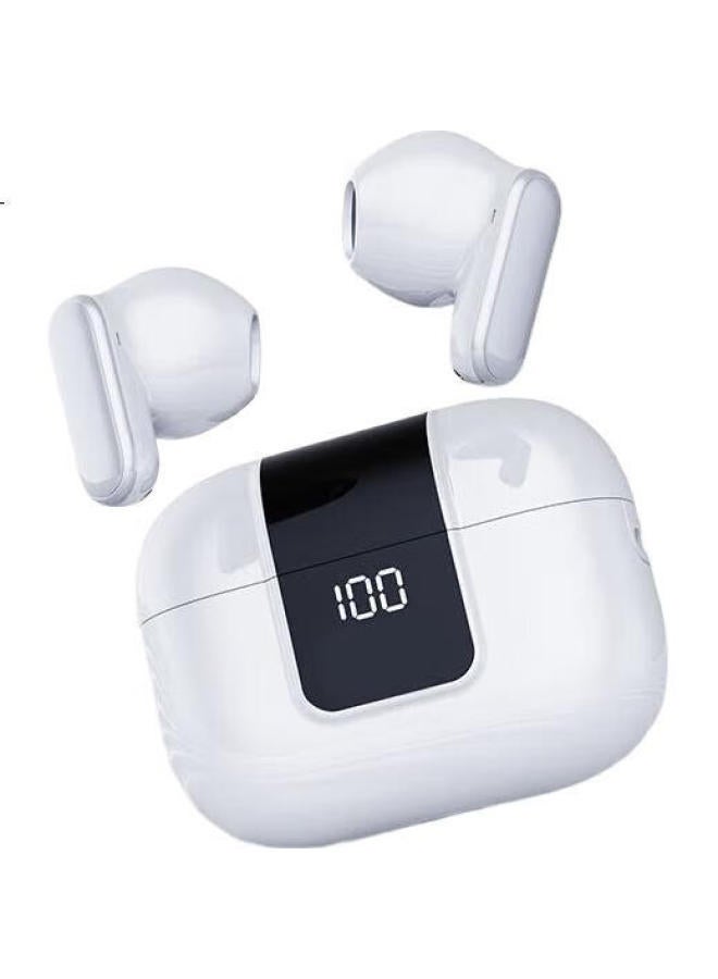 No Must Work Nobixing [Berlin Sound | New] Pro13 Semi-In-Ear Wireless Bluetooth Earphones For Running Sports With Noise Reduction High Sound Quality Long-Wearing Comfortable For Xiaomi White - Image 3