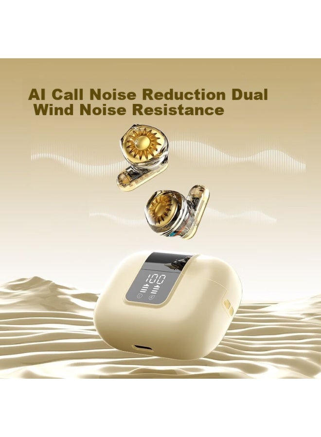 No Must Work Nobixing Pro13 Semi-in-ear Wireless Bluetooth Earphones For Running Sports With Noise Reduction High Sound Quality Long-wearing Comfortable For Xiaomi White - Image 5