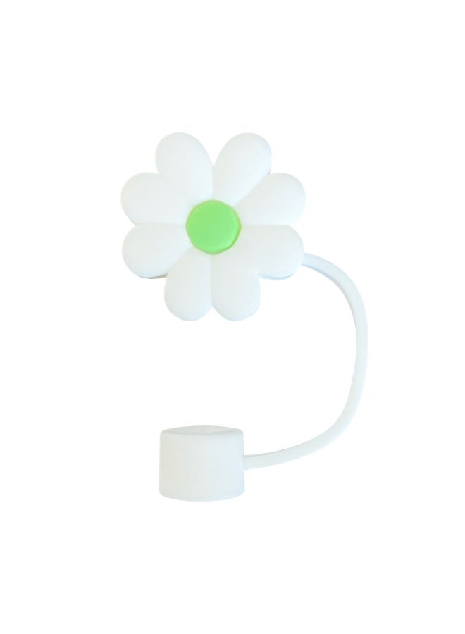 10mml Stanley Dust Cap Stanley Cup Flower Series Straw Cap Dust-proof Straw Plug Straw Sleeve-Colour:5  - Image 1