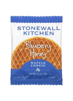 Stonewall Kitchen Stonewall Kitchen, Waffle Cookie, Blueberry Honey, 8 Dutch Waffle Cookies, 1.1 oz (32 g) Each  - Image 3