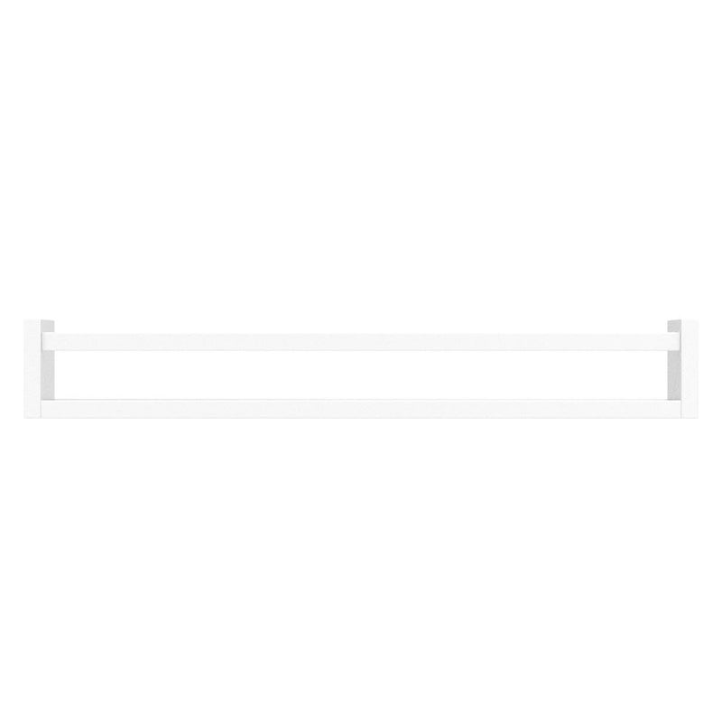 Forbena 24 Inch Wall Bookshelf for Kids Bedroom Set of 4, White Floating Nursery Book Shelves for Baby Toddler Children Girls Boys Room Decor, Large Wood Wall Mount Bookshelves and Toy Storage - Image 4
