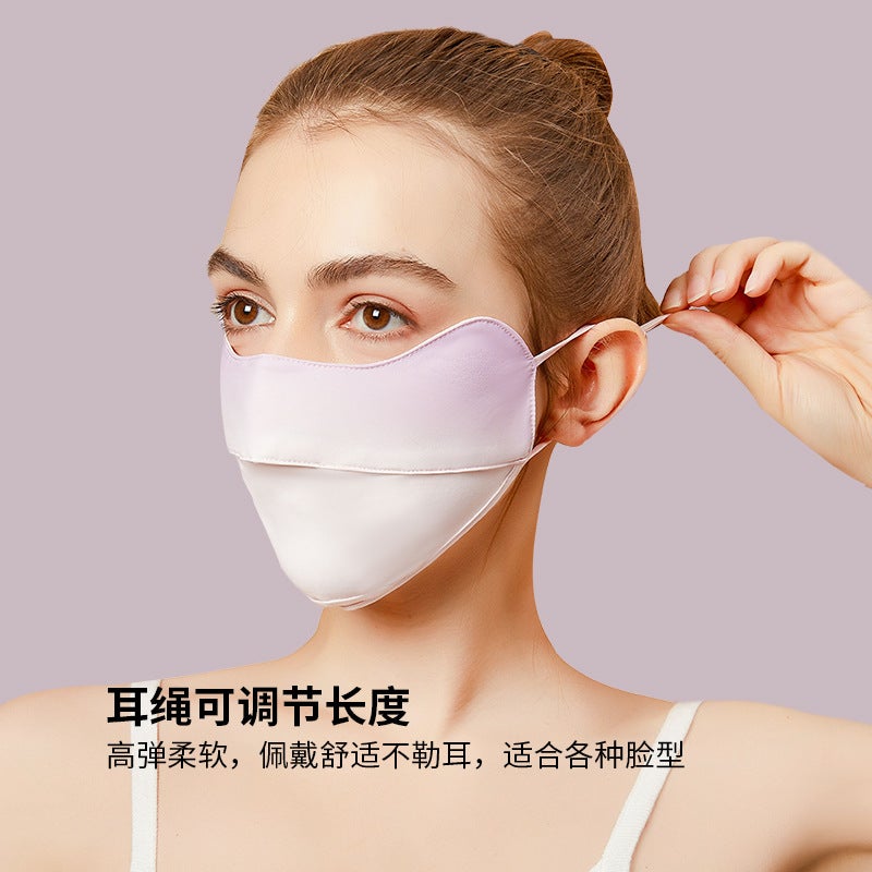 New 5D Cartilage Support Three-Dimensional Sunscreen Mask Anti-Ultraviolet Breathable Ice Silk Cool Sense Sunshade Outdoor - Image 5
