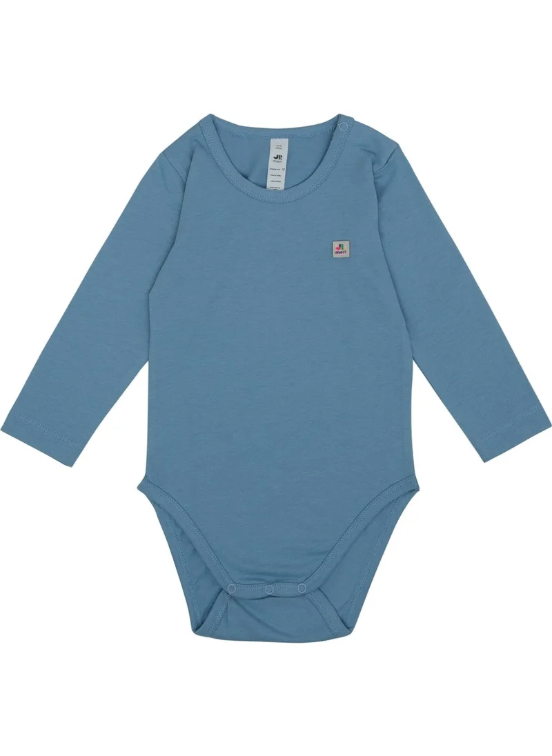 Jrmori Long Sleeve Basic Body with Shoulder Snaps