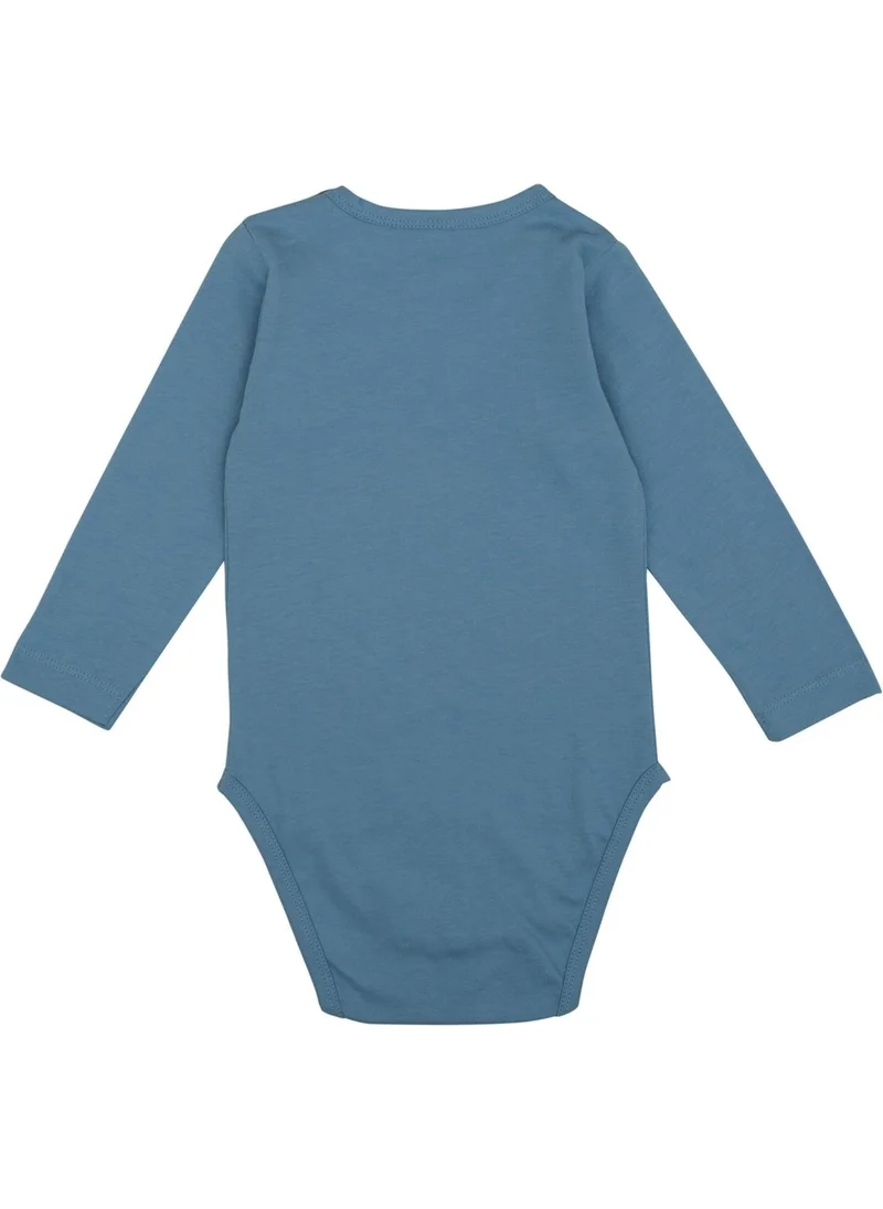 Jrmori Long Sleeve Basic Body with Shoulder Snaps